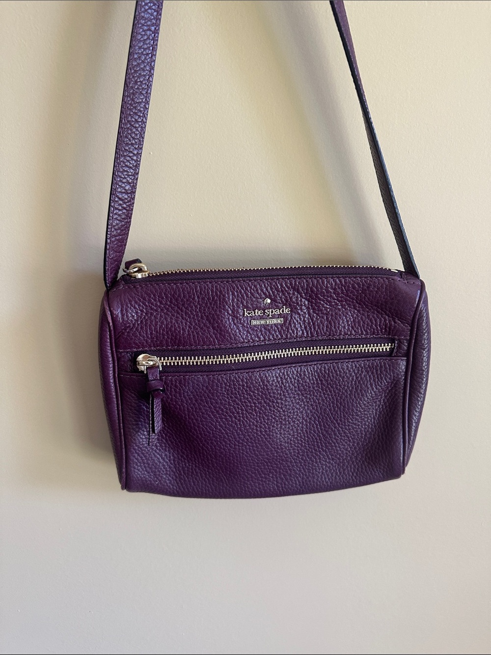 Kate Spade Jackson Street Mini Cayli Plum Purple